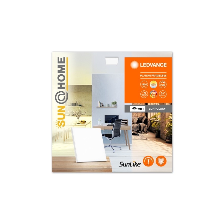 Ledvance - LED Ściemniany plafont SUN@HOME LED/20W/230V 2200-5000K CRI 95 Wi-Fi