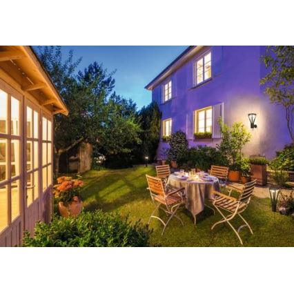 Ledvance - LED Solarna lampa ścienna z czujnikiem BOUQUET LED/6W/3,7V 2200 mAh IP44