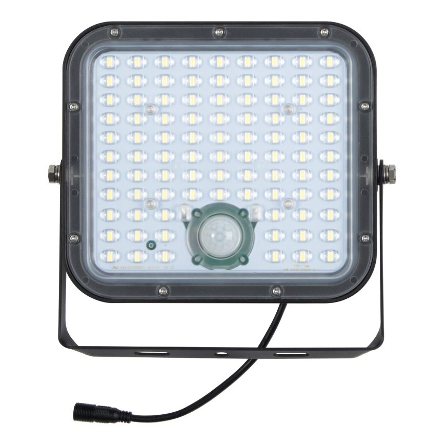 Ledvance - LED Ściemnialny naświetlacz solarny z czujnikiem FLOOD SPLIT LED/30W/6,4V 5000 mAh IP65 + zdalne sterowanie