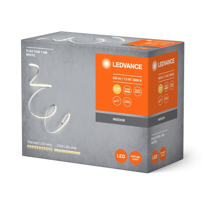 Ledvance - LED Taśma FLEX COB 1,5m LED/7,5W/230V