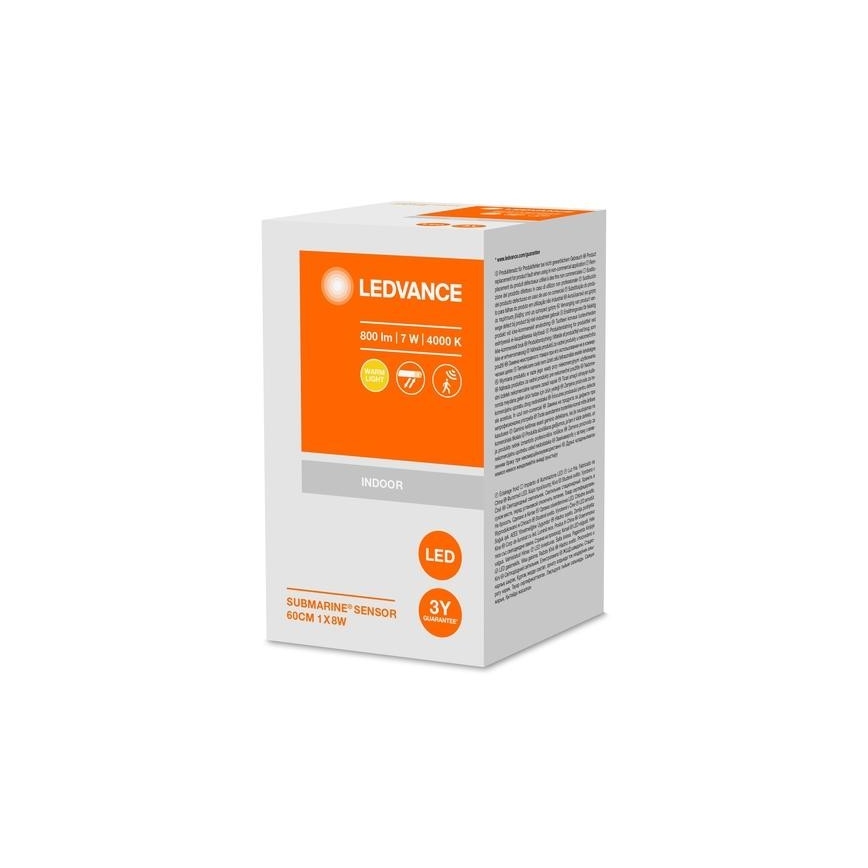 Ledvance - LED Wytrzymałe światło z czujnikiem SUBMARINE 1xG13/8W/230V IP65