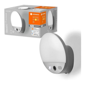Ledvance - LED Zewnętrzna lampa ścienna z czujnikiem i kamerą SMART+ LED/15W/230V Wi-Fi IP44