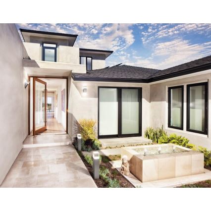 Ledvance - LED zewnętrzny kinkiet z czujnikiem CRYSTAL LED/5W/230V IP44