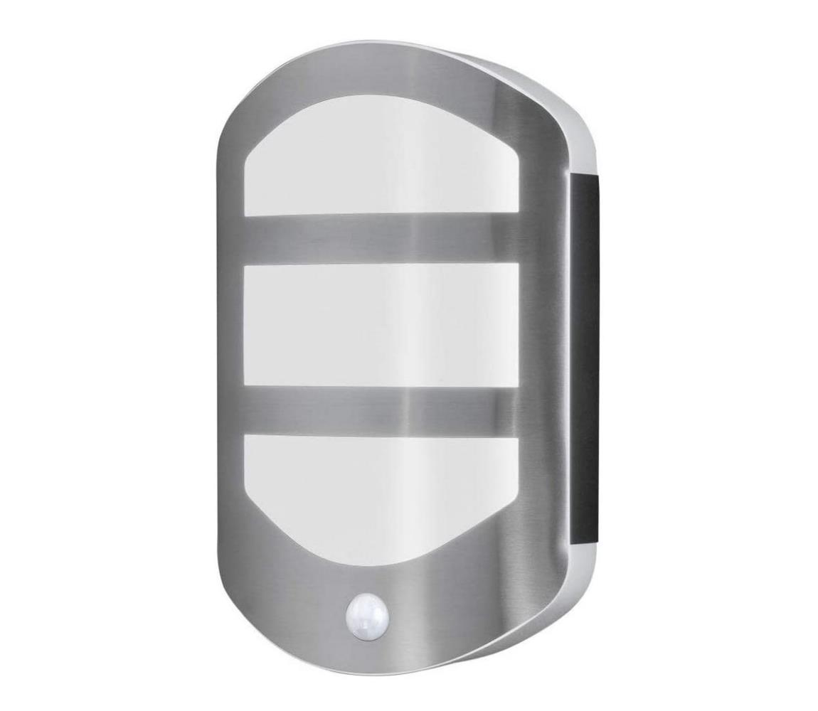 Ledvance - LED Zewnętrzny kinkiet z czujnikiem PLATE LED/12,5W/230V IP44
