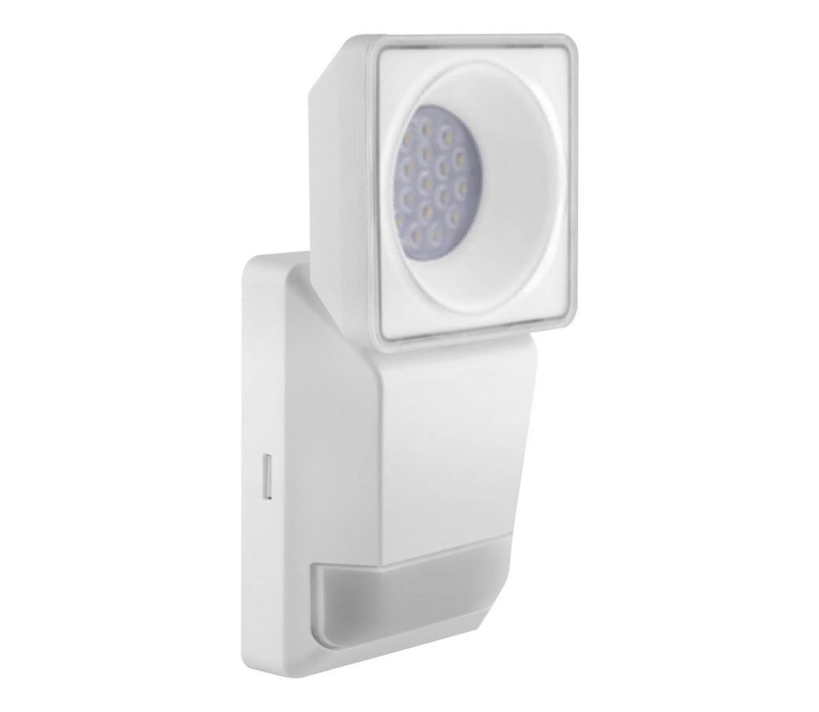 Ledvance - LED Zewnętrzny kinkiet z czujnikiem SPOT LED/8W/230V IP55 biały