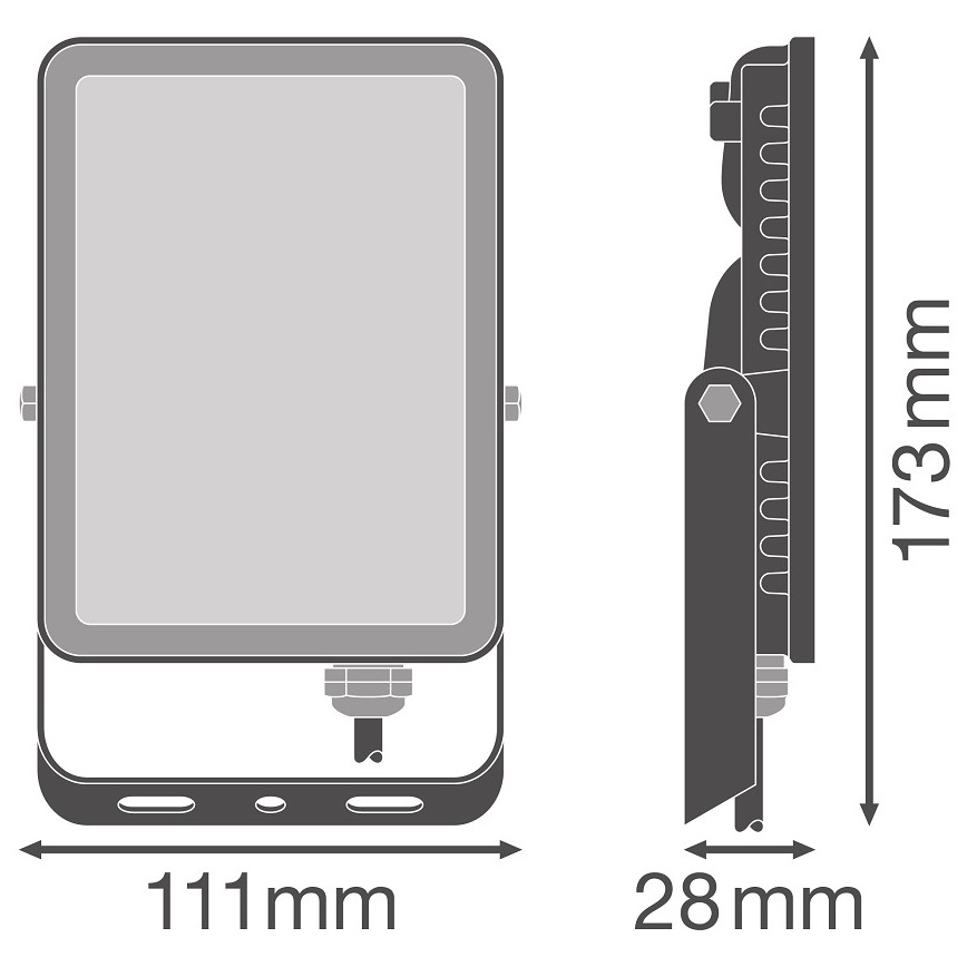 Ledvance - LED Zewnętrzny naświetlacz ścienny FLOODLIGHT LED/20W/230V 6500K IP65