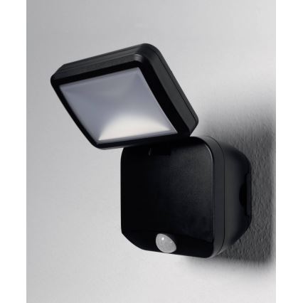 Ledvance - LED Zewnętrzny reflektor ścienny z czujnikiem SPOTLIGHT LED/4W/4xD IP54