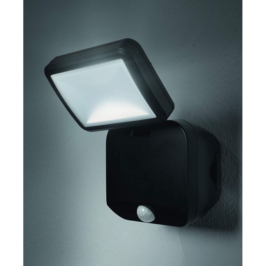 Ledvance - LED Zewnętrzny reflektor ścienny z czujnikiem SPOTLIGHT LED/4W/4xD IP54