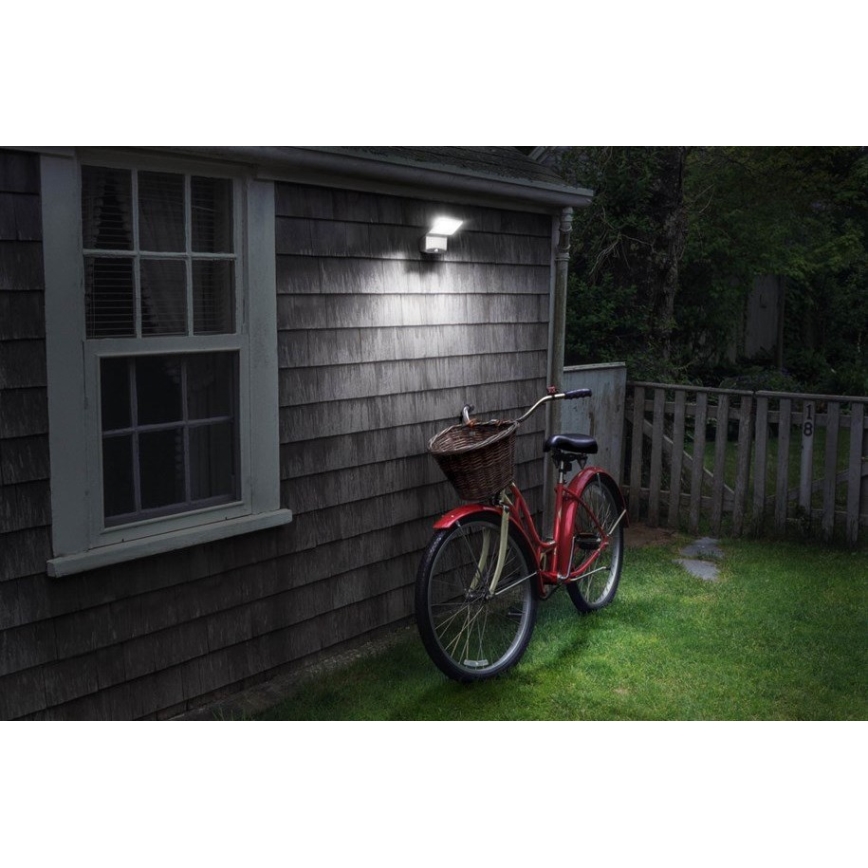 Ledvance - LED Zewnętrzny reflektor ścienny z czujnikiem SPOTLIGHT LED/4W/4xD IP54