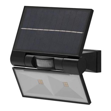 Ledvance - LED zewnętrzny solarny reflektor ścienny z czujnikiem ruchu i zmierzchu FLOOD LED/2,9W/3,7V 2600 mAh IP44