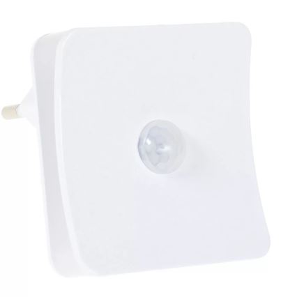 Ledvance - LED RGB lampka orientacyjna do gniazdka z czujnikiem LUNETTA LED/0,3W/230V