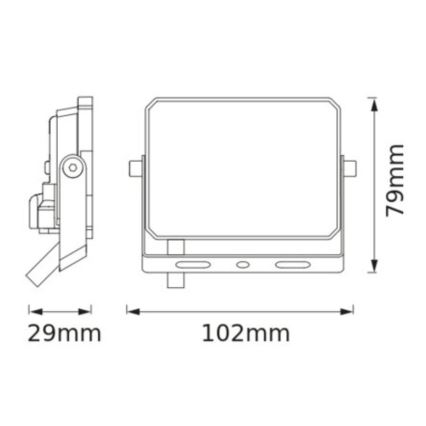 Ledvance - Naświetlacz LED FLOODLIGHT LED/10W/230V 4000K IP65