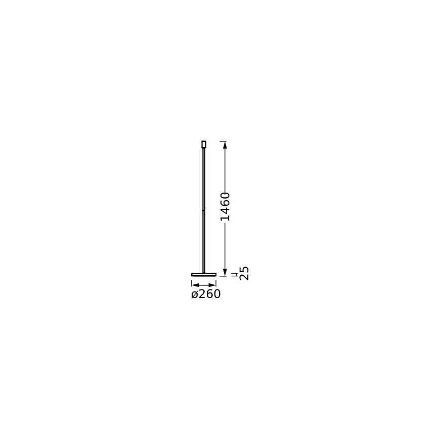 Ledvance - Noga lampy DECOR STICK 1xE27/40W/230V beżowy