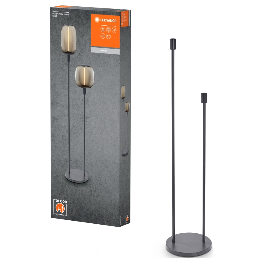 Ledvance - Noga lampy DECOR STICK 2xE27/40W/230V antracyt