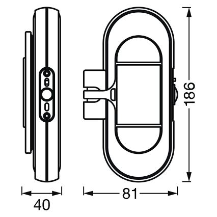 Ledvance - Oświetlenie meblowe LED z czujnikiem MOBILE LED/1,2W/5V 500 mAh 4000K