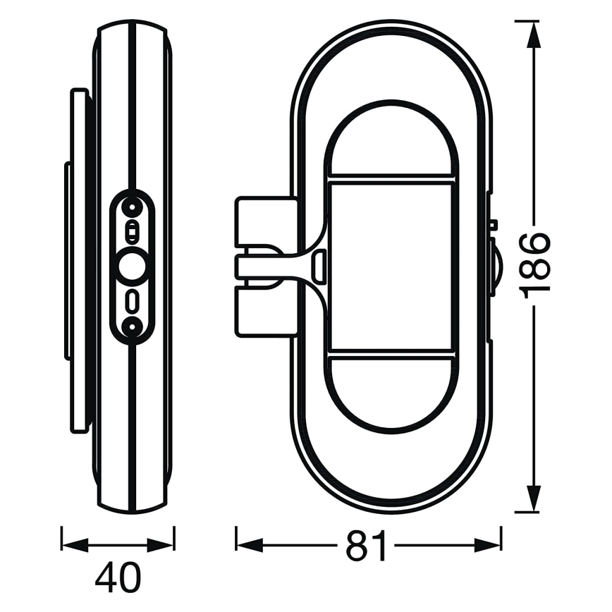 Ledvance - Oświetlenie meblowe LED z czujnikiem MOBILE LED/1,2W/5V 500 mAh 4000K
