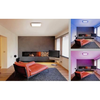 Ledvance - Panel sufitowy LED RGBW ściemnialny SMART+ PLANON LED/40W/230V Wi-Fi + pilot zdalnego sterowania