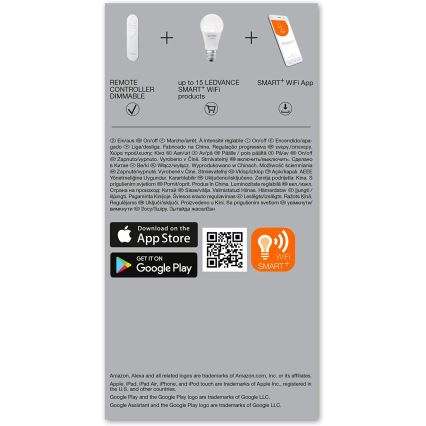 Ledvance - Pilot zdalnego sterowania SMART+ 2xAAA Wi-Fi