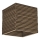 Ledvance - Plafon DECOR CARDBOARD 1xE27/15W/230V 25x25 cm