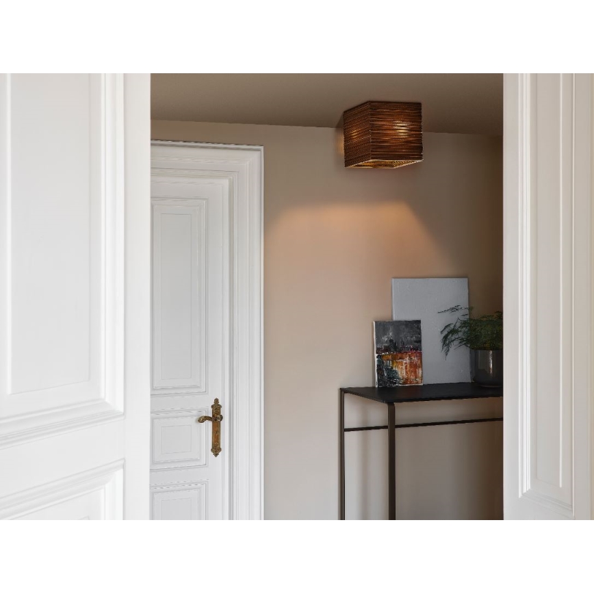 Ledvance - Plafon DECOR CARDBOARD 1xE27/15W/230V 25x25 cm