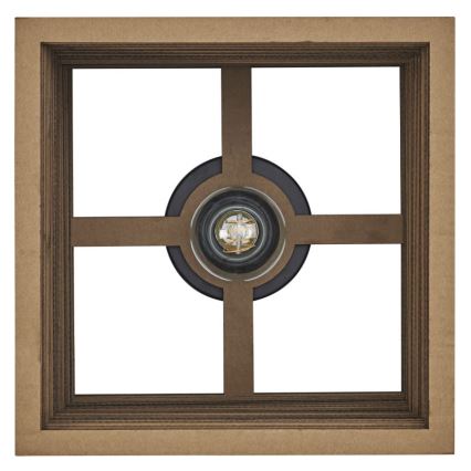Ledvance - Plafon DECOR CARDBOARD 1xE27/15W/230V 25x25 cm