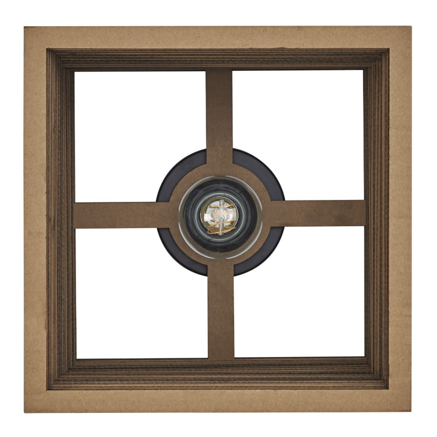 Ledvance - Plafon DECOR CARDBOARD 1xE27/15W/230V 25x25 cm