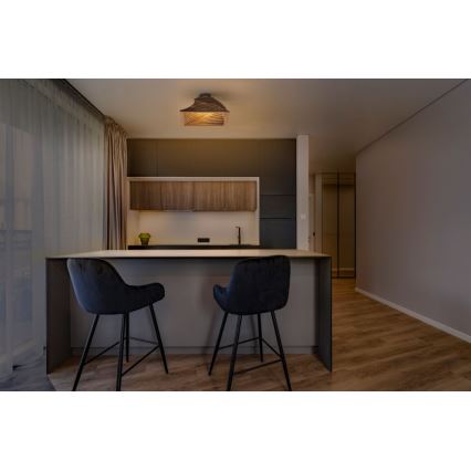 Ledvance - Plafon DECOR CARDBOARD 1xE27/15W/230V 40x40 cm