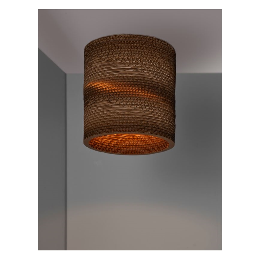 Ledvance - Plafon DECOR CARDBOARD 1xE27/15W/230V śr. 25 cm