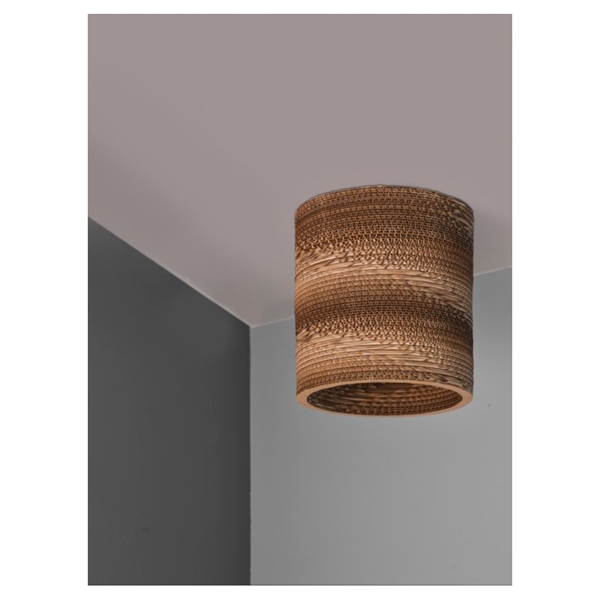Ledvance - Plafon DECOR CARDBOARD 1xE27/15W/230V śr. 25 cm