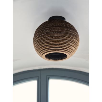 Ledvance - Plafon DECOR CARDBOARD 1xE27/15W/230V śr. 26 cm