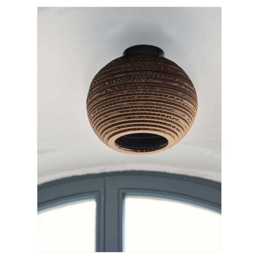 Ledvance - Plafon DECOR CARDBOARD 1xE27/15W/230V śr. 26 cm