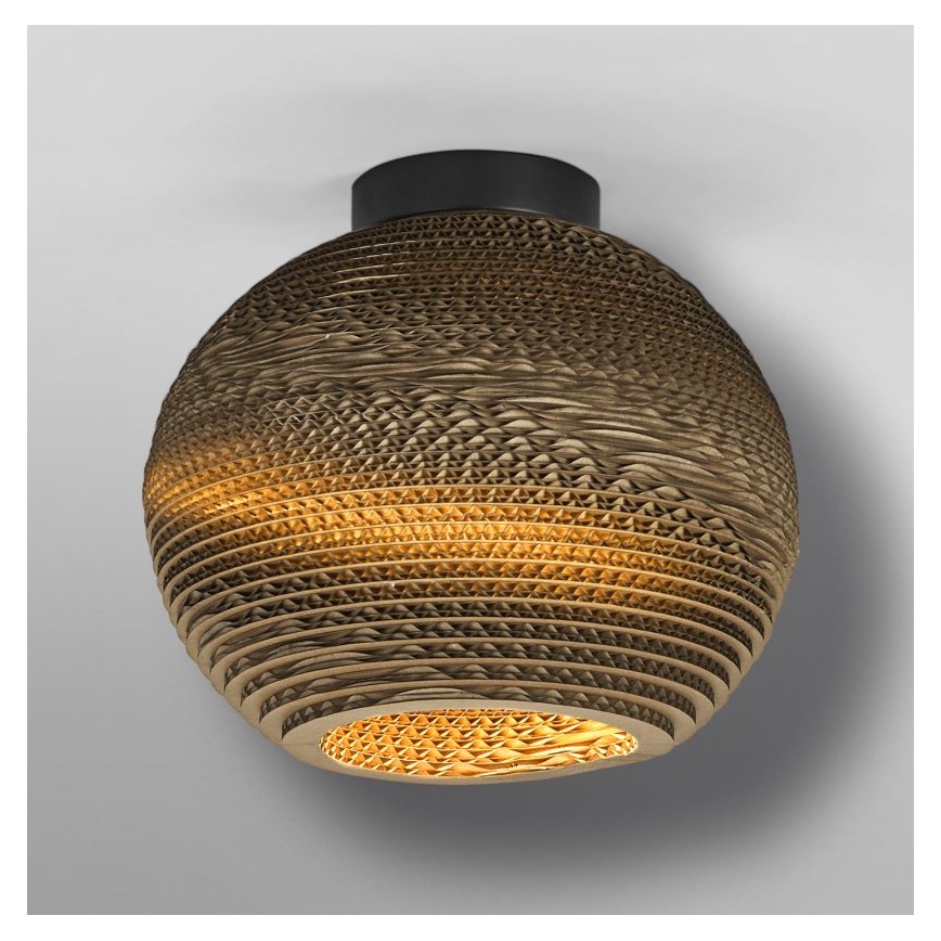 Ledvance - Plafon DECOR CARDBOARD 1xE27/15W/230V śr. 26 cm