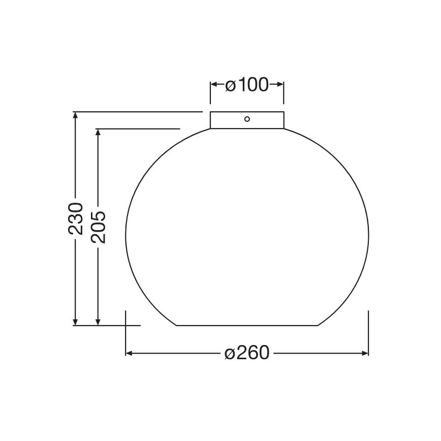 Ledvance - Plafon DECOR CARDBOARD 1xE27/15W/230V śr. 26 cm