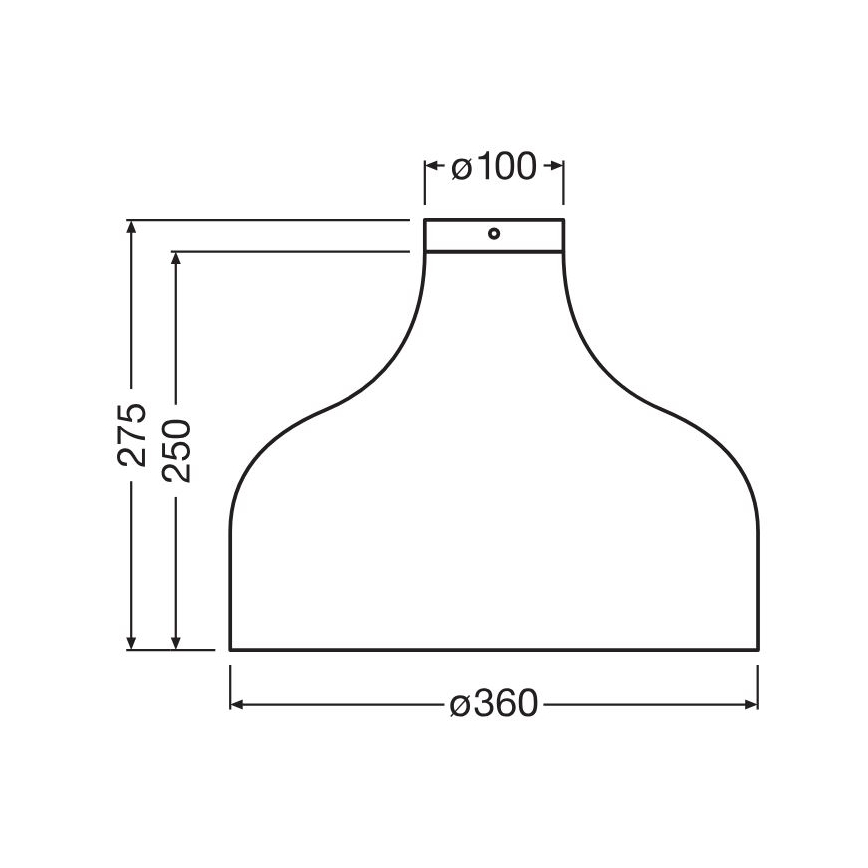 Ledvance - Plafon DECOR CARDBOARD 1xE27/15W/230V śr. 36 cm