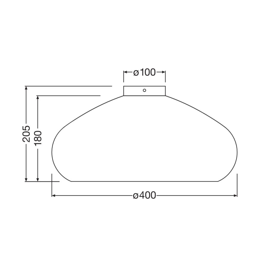 Ledvance - Plafon DECOR CARDBOARD 1xE27/15W/230V śr. 40 cm