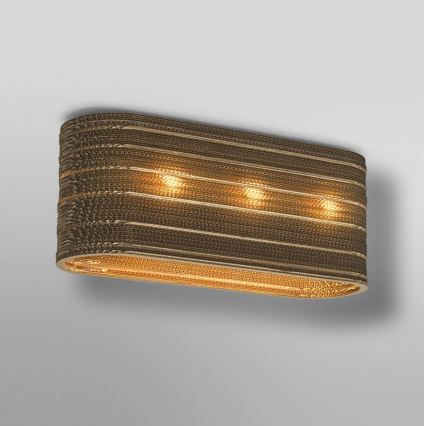 Ledvance - Plafon DECOR CARDBOARD 3xE27/15W/230V