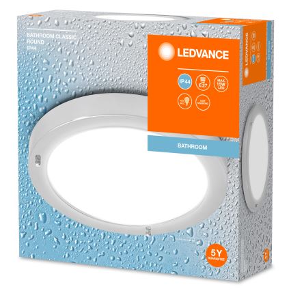 Ledvance - Plafon łazienkowy BATHROOM CLASSIC 1xE27/15W/230V IP44