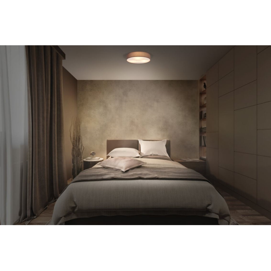Ledvance - Plafon ORBIS PARIS 2xE27/25W/230V brązowy