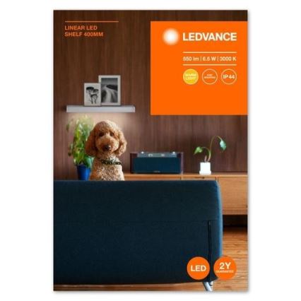 Ledvance - Półka z oświetleniem LED LINEAR LED/6,5W/230V 40 cm IP44