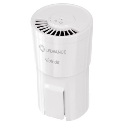 Ledvance - Przenośny oczyszczacz powietrza z filtrem HEPA PURIFIER UVC/4,5W/5V USB