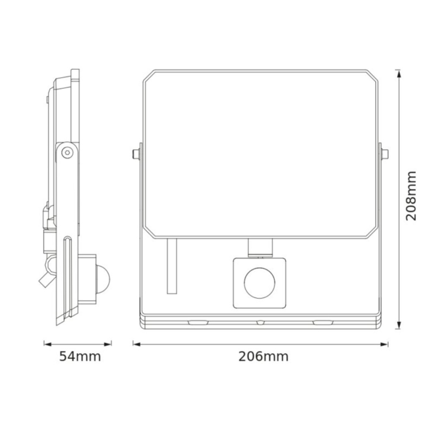 Ledvance - Naświetlacz LED z czujnikiem ruchu i zmierzchu LED/50W/230V 3000K IP65