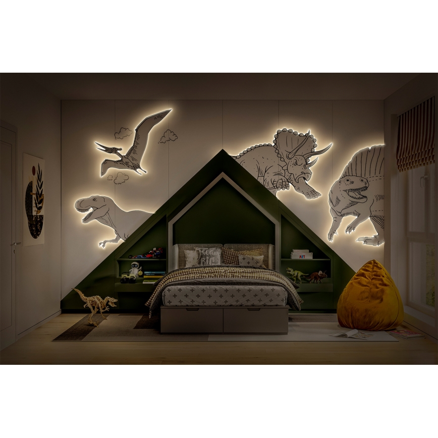 Ledvance - ściemnialna taśma LED RGB FLEX 5m LED/10W/230V + pilot zdalnego sterowania