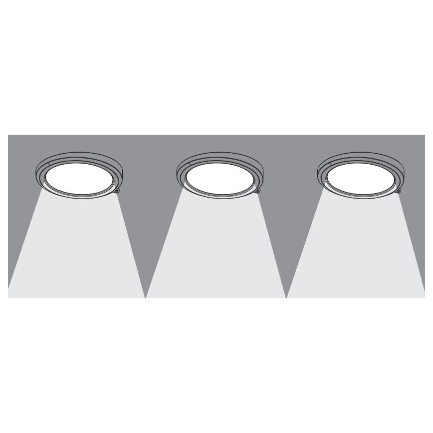 Ledvance - SET 3x LED Ściemnialne kuchenne oświetlenie podszafkowe SMART+ LED/6,5W/230V 3000-6500K Wi-Fi