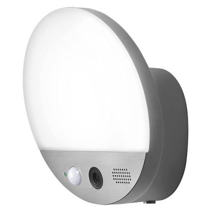 Ledvance - LED Zewnętrzna lampa ścienna z czujnikiem i kamerą SMART+ LED/15W/230V Wi-Fi IP44