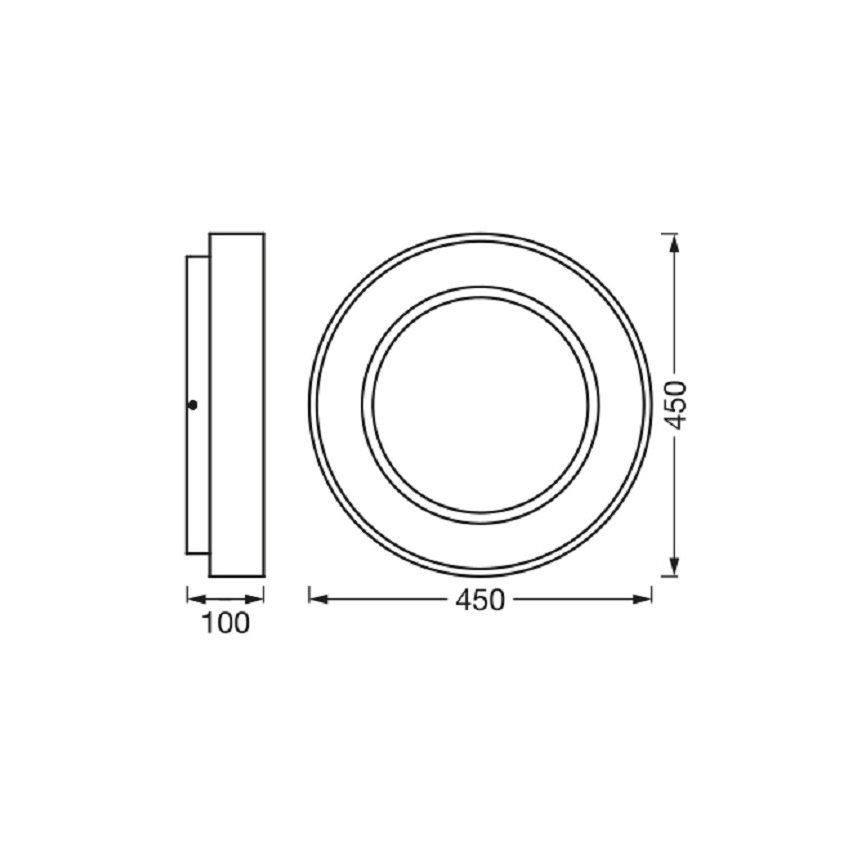 Ledvance-LED Regulowane oświetlenie sufitowe SUN@HOME CIRCULAR LED/18,5W/230V Wi-Fi