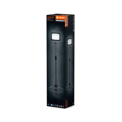 Ledvance - LED reflektor ściemnialny z uchwytem WORKLIGHT TRIPOD LED/20W/3,7V 1500 mAh IP54