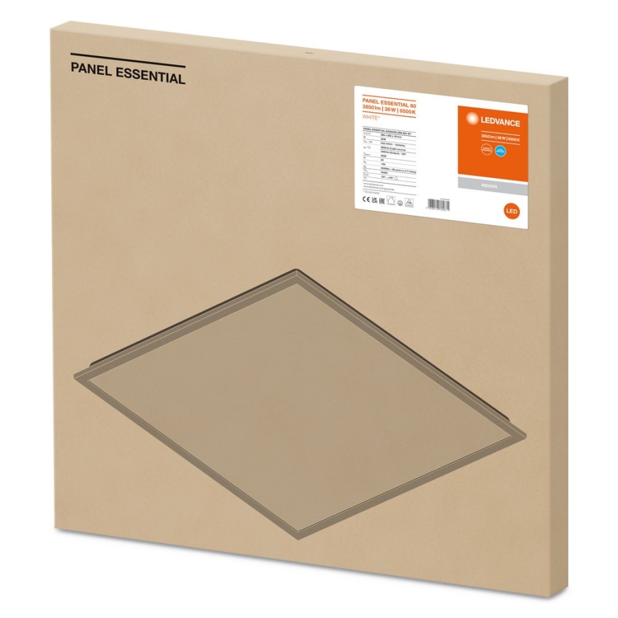 Ledvance - Wpuszczany panel LED ESSENTIAL LED/36W/230V 6500K 60x60 cm