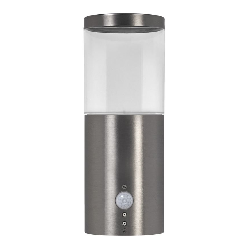 Ledvance - Zewnętrzna lampa ścienna z czujnikiem EBRO 1xE27/20W/230V IP44