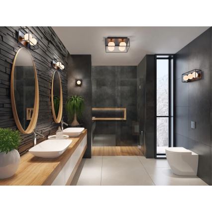 Ledvance - Zewnętrzna oprawa ścienna DECOR SQUARE 2xG9/28W/230V IP44