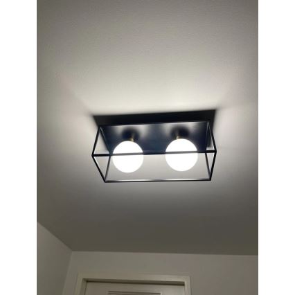 Ledvance - Zewnętrzna oprawa ścienna DECOR SQUARE 2xG9/28W/230V IP44